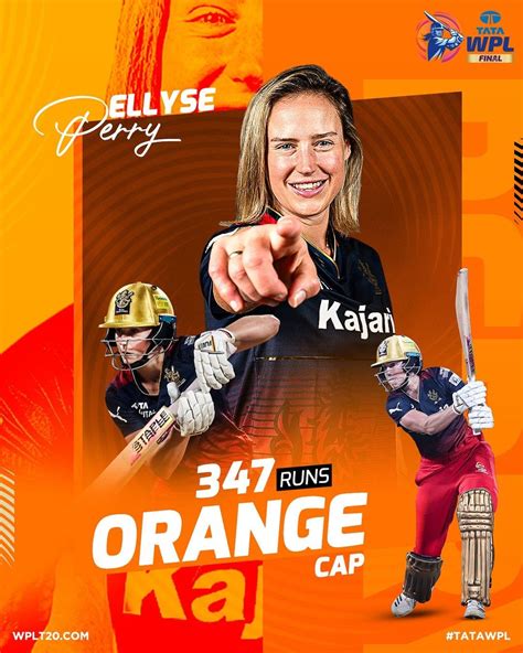 cricbuzz orange cap wpl 2024|WPL Final 2024: Ellyse Perry wins Orange Cap with match .